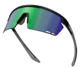 Gafas de Ciclismo Magicshine Rouleur Classic Negro/Verde